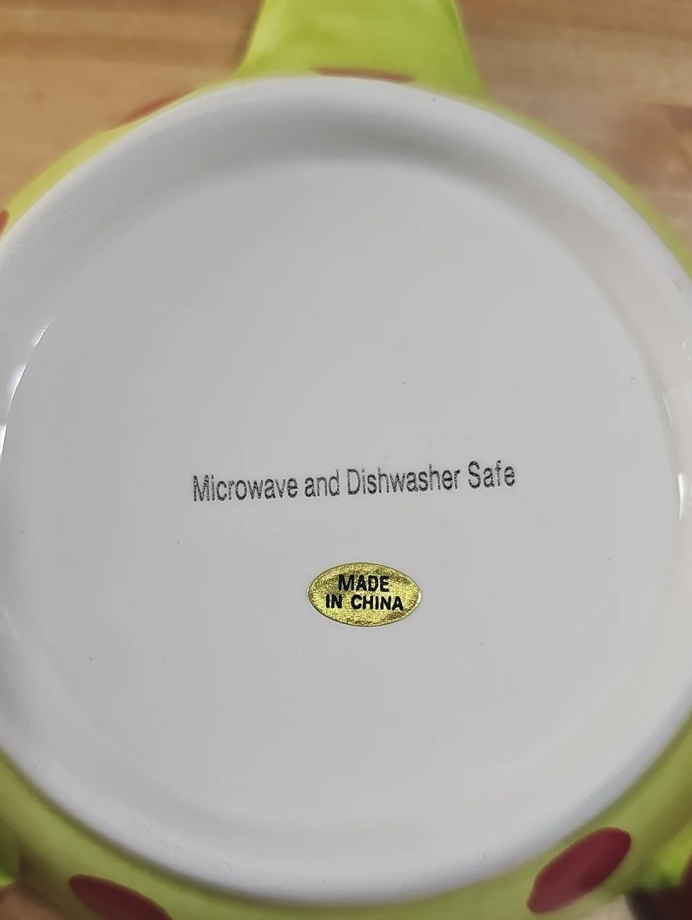 Christmas Ceramic Divided Ornament Server Dish Eat Drink Be Merry